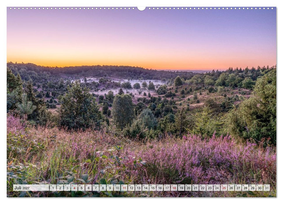 Lüneburger Heide - Wo die Jahreszeiten zu Hause sind (CALVENDO Premium Wandkalender 2027)
