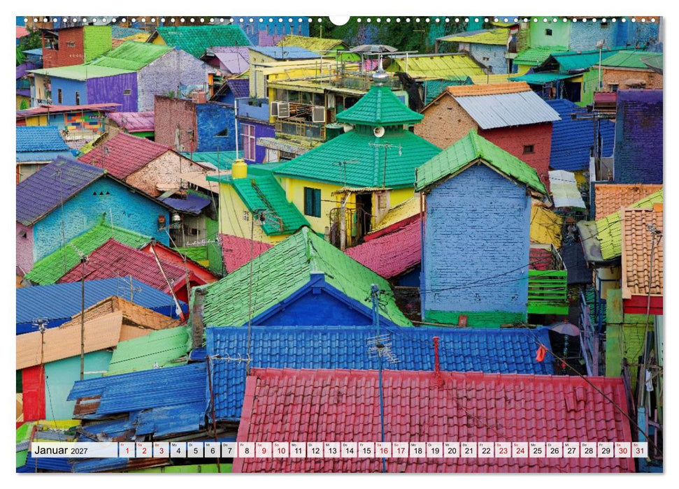 Java - Faszination Indonesien (CALVENDO Premium Wandkalender 2027)