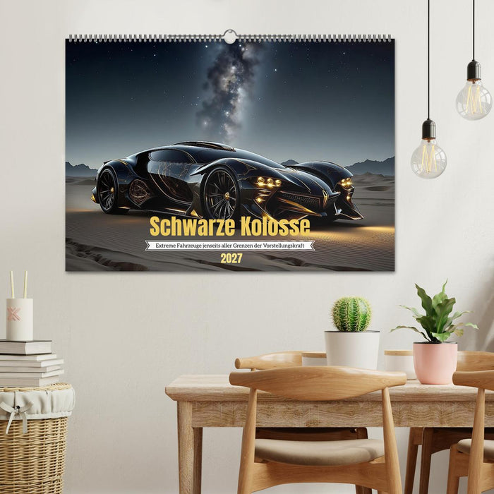 Schwarze Kolosse (CALVENDO Wandkalender 2027)