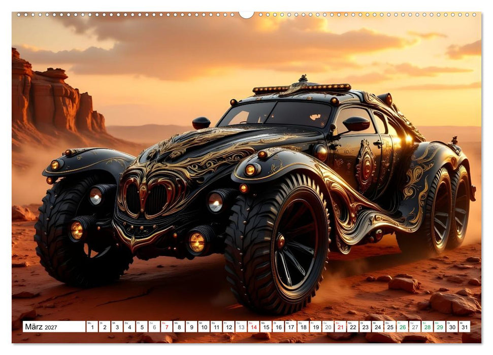 Schwarze Kolosse (CALVENDO Wandkalender 2027)