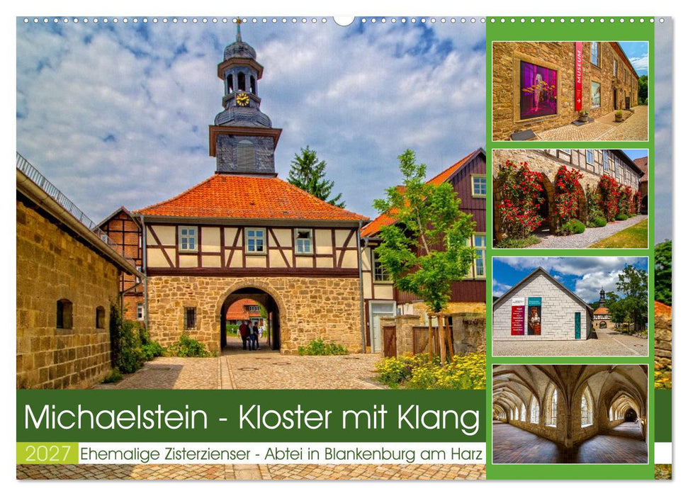 Michaelstein - Kloster mit Klang (CALVENDO Wandkalender 2027)