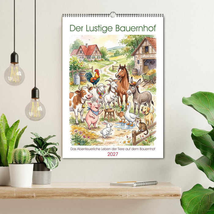 Der Lustige Bauernhof (CALVENDO Wandkalender 2027)
