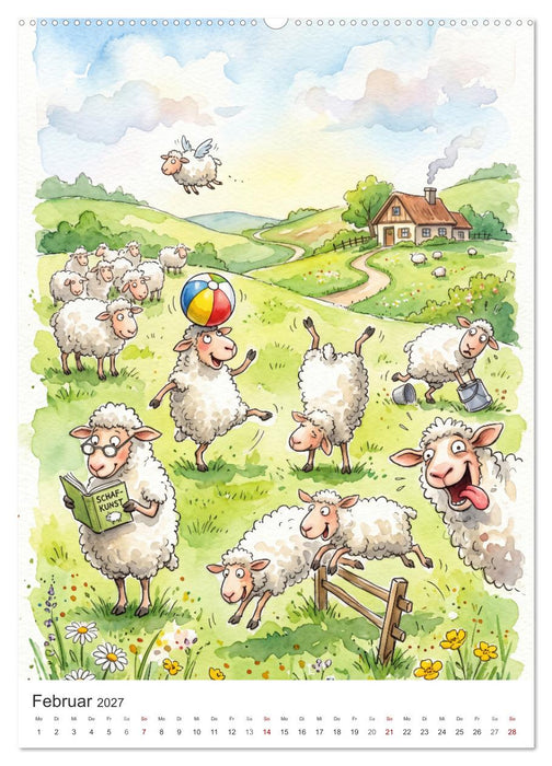 Der Lustige Bauernhof (CALVENDO Wandkalender 2027)