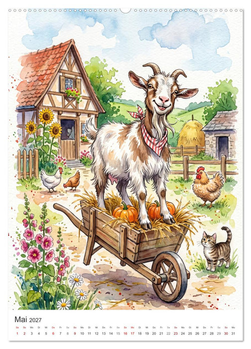 Der Lustige Bauernhof (CALVENDO Wandkalender 2027)