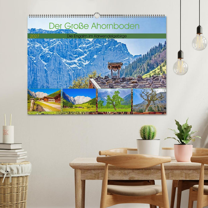 Der Große Ahornboden - Die Engalm im Karwendelgebirge (CALVENDO Wandkalender 2027)