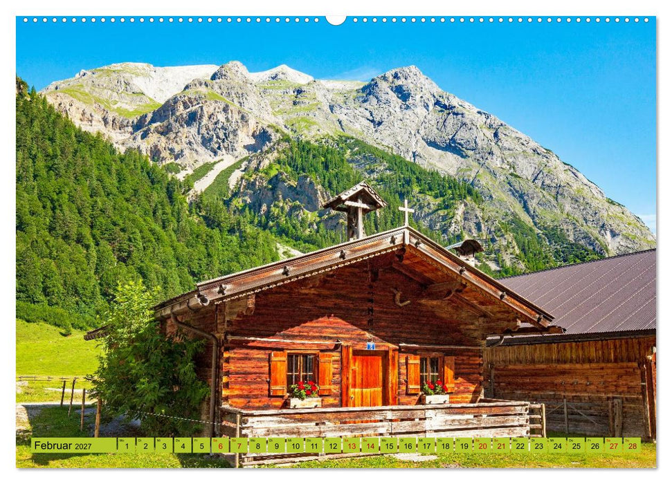 Der Große Ahornboden - Die Engalm im Karwendelgebirge (CALVENDO Wandkalender 2027)