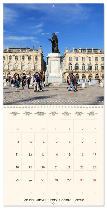 Nancy - Impressions (CALVENDO Calendrier mensuel 2027)