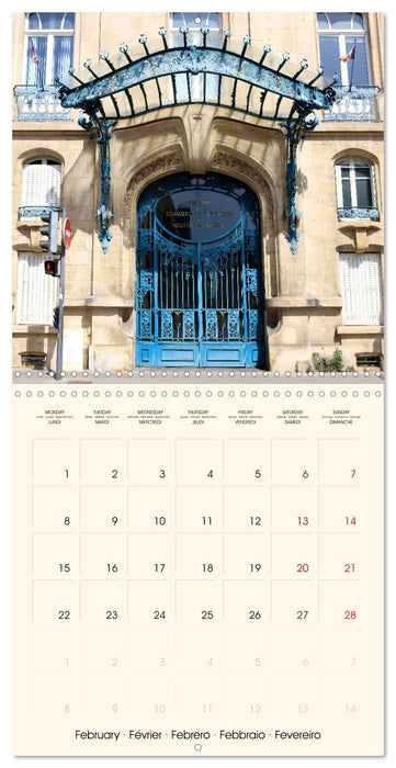 Nancy - Impressions (CALVENDO Calendrier mensuel 2027)