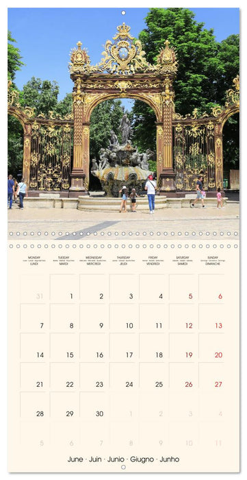 Nancy - Impressions (CALVENDO Calendrier mensuel 2027)