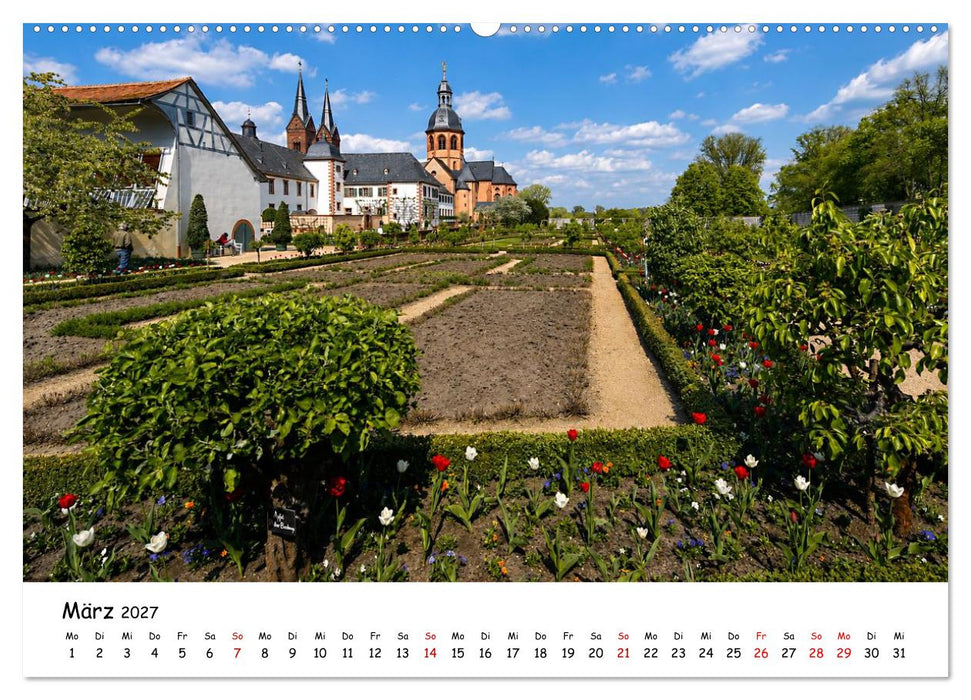 Rund um das Benediktinerkloster Seligenstadt (CALVENDO Premium Wandkalender 2027)