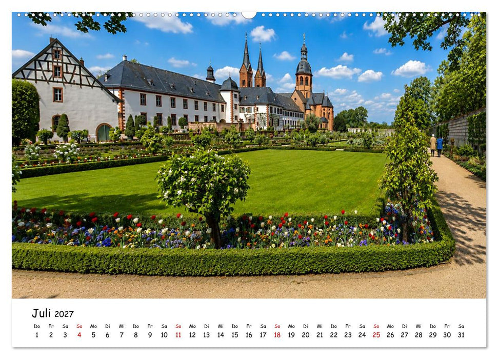 Rund um das Benediktinerkloster Seligenstadt (CALVENDO Premium Wandkalender 2027)