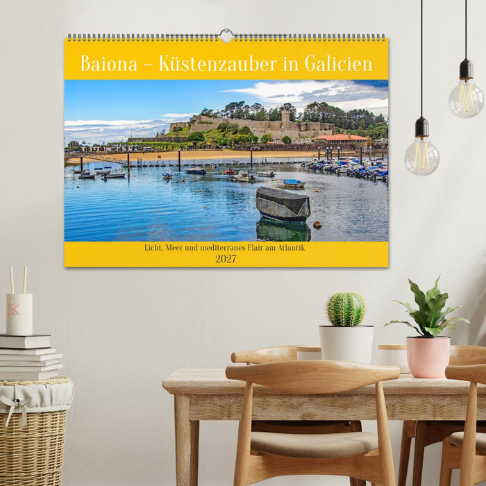 Baiona – Küstenzauber in Galicien (CALVENDO Wandkalender 2027)