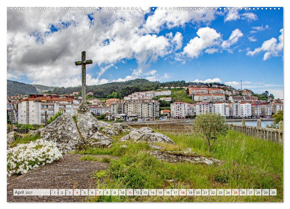 Baiona – Küstenzauber in Galicien (CALVENDO Wandkalender 2027)