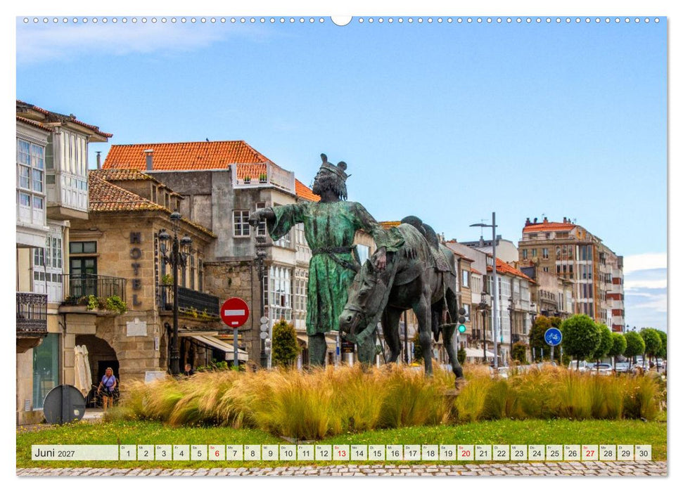 Baiona – Küstenzauber in Galicien (CALVENDO Wandkalender 2027)