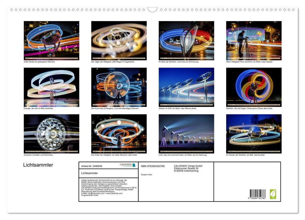 Lichtsammler (CALVENDO Wandkalender 2027)