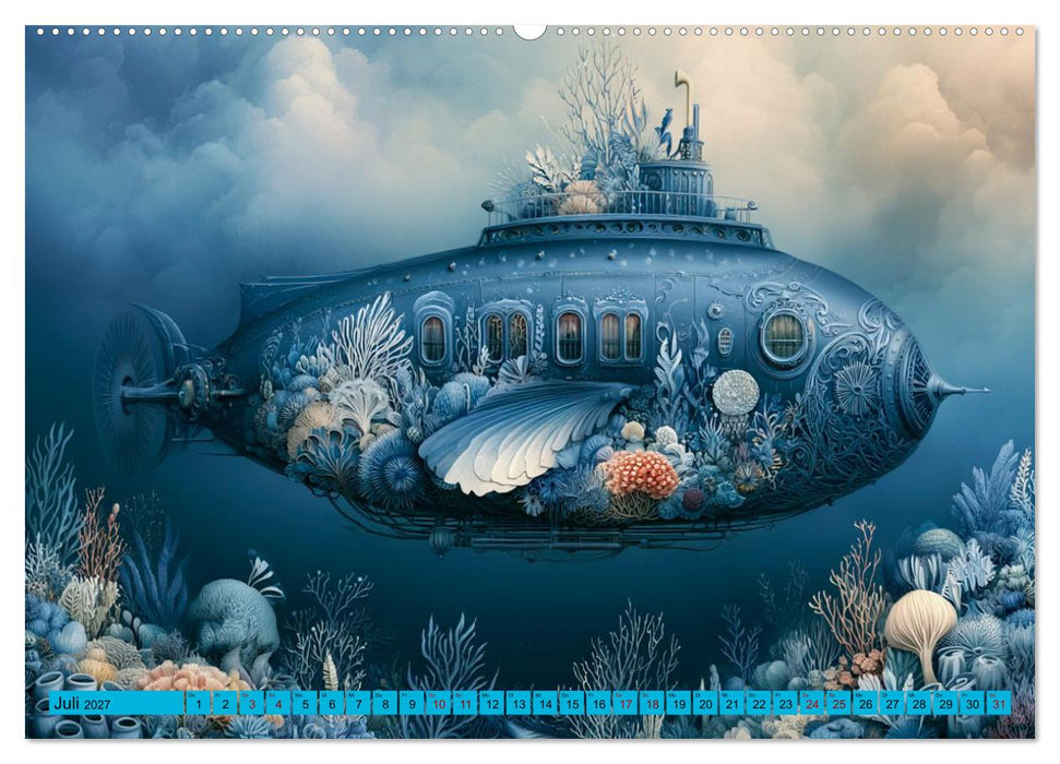 Zwischen Blütenmeer und Bullauge (CALVENDO Premium Wandkalender 2027)