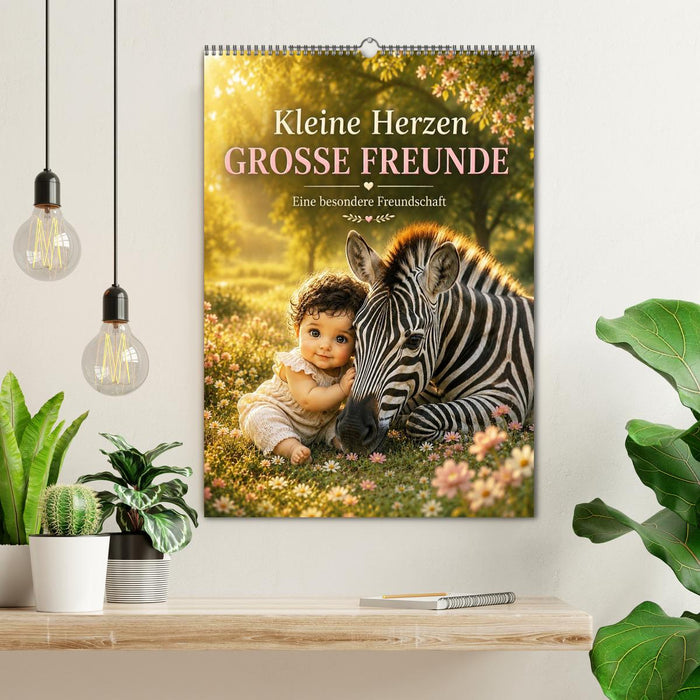 Kleine Herzen GROSSE FREUNDE (CALVENDO Wandkalender 2027)