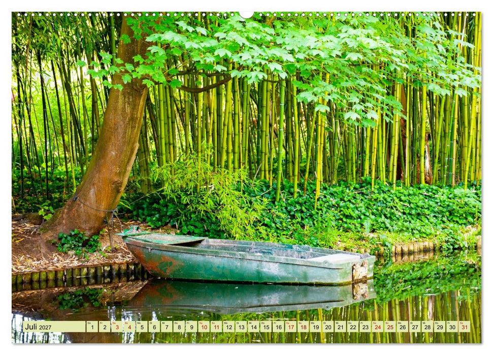 Claude Monet - Sein Garten in sanftem Licht (CALVENDO Premium Wandkalender 2027)