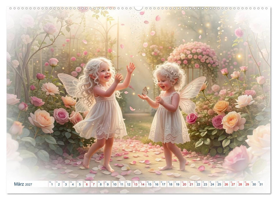 Geheimnisvolle Blumengärten (CALVENDO Wandkalender 2027)