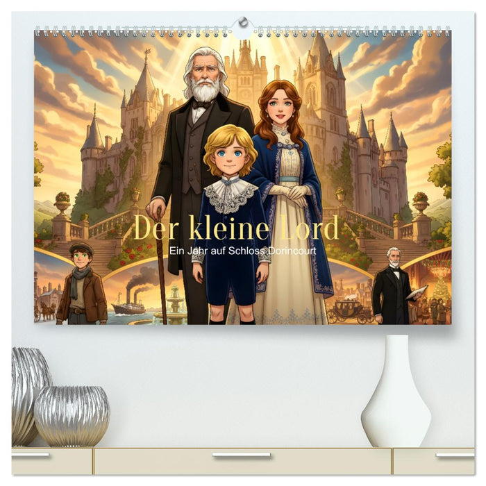 Der kleine Lord – Ein Jahr auf Schloss Dorincourt (CALVENDO Premium Wandkalender 2027)