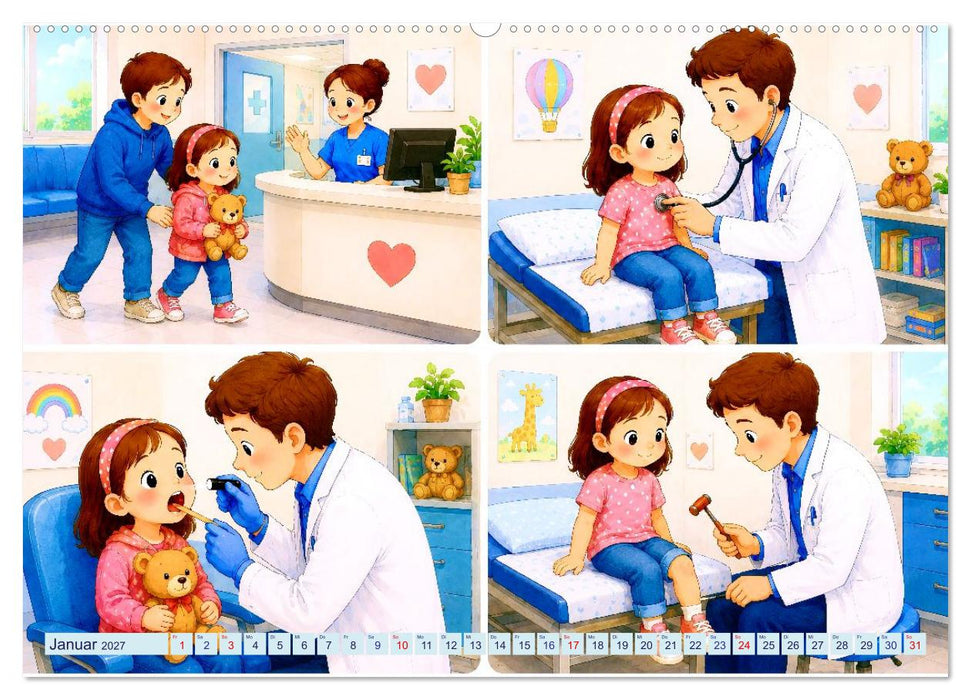 Im Kinderkrankenhaus (CALVENDO Wandkalender 2027)