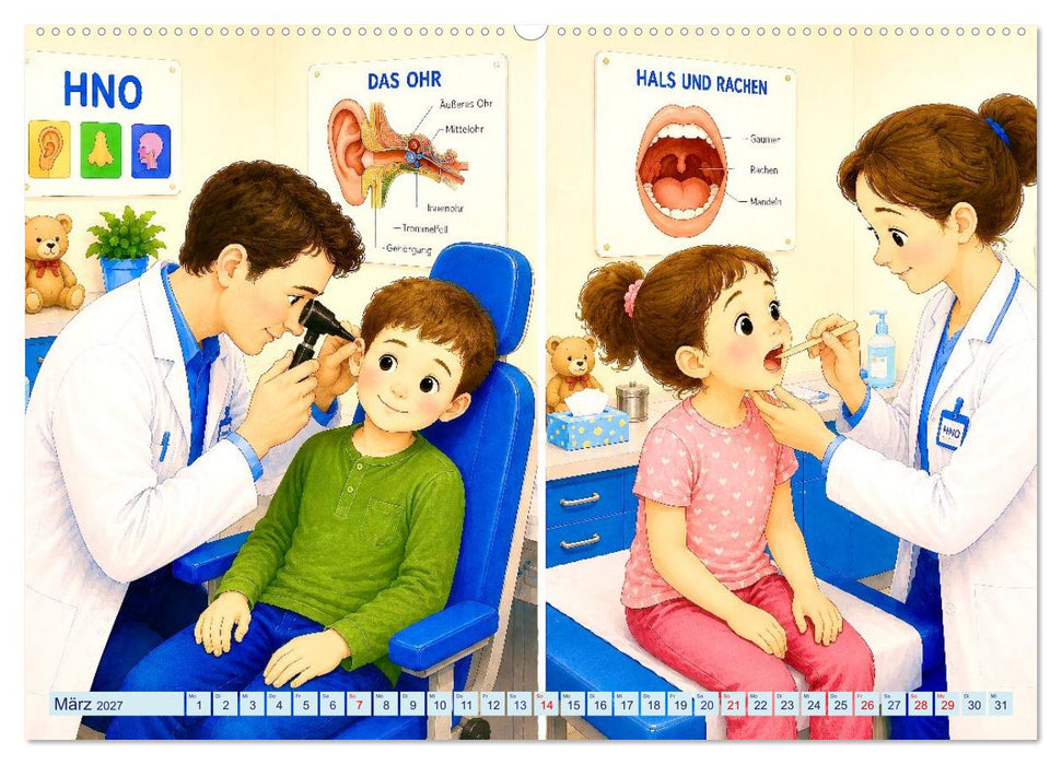 Im Kinderkrankenhaus (CALVENDO Wandkalender 2027)