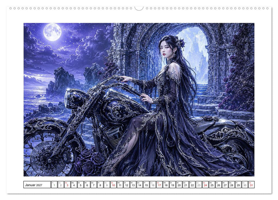 Nachtreiterinnen (CALVENDO Wandkalender 2027)