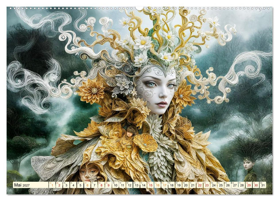 Natur trägt Mode (CALVENDO Premium Wandkalender 2027)