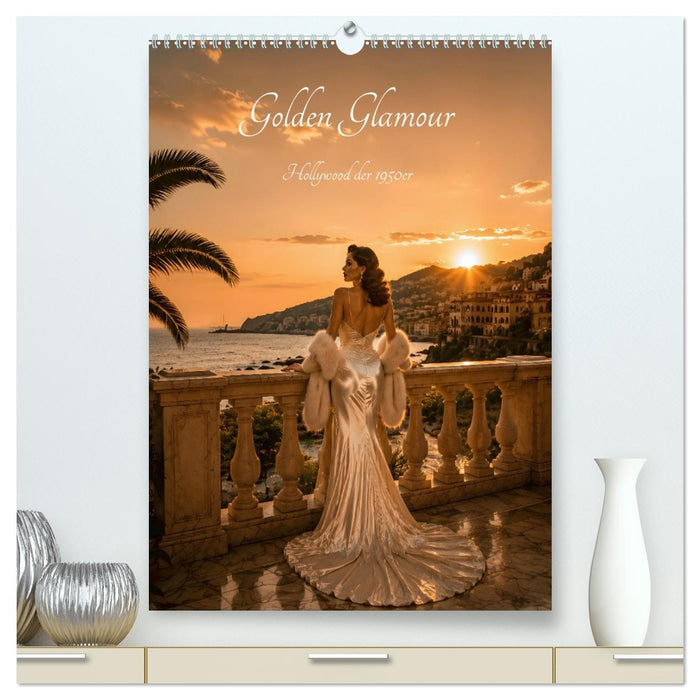 Golden Glamour Hollywood der 1950er (CALVENDO Premium Wandkalender 2027)