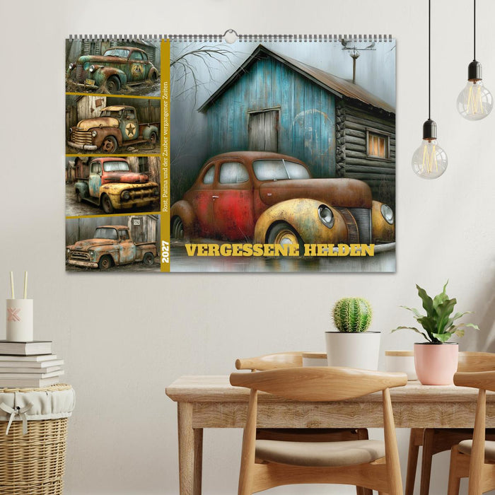 Vergessene Helden (CALVENDO Wandkalender 2027)