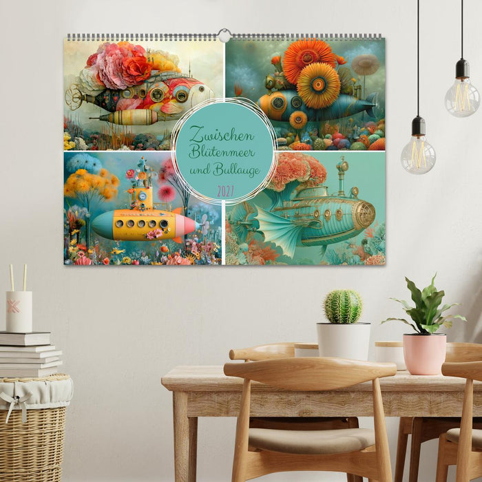 Zwischen Blütenmeer und Bullauge (CALVENDO Wandkalender 2027)