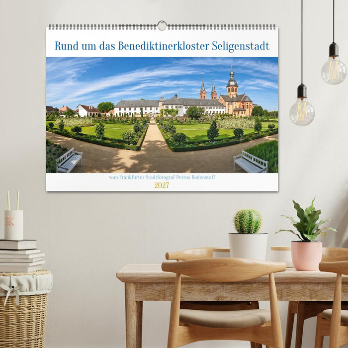 Rund um das Benediktinerkloster Seligenstadt (CALVENDO Wandkalender 2027)