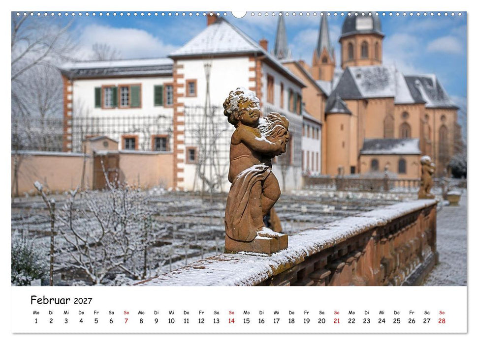 Rund um das Benediktinerkloster Seligenstadt (CALVENDO Wandkalender 2027)
