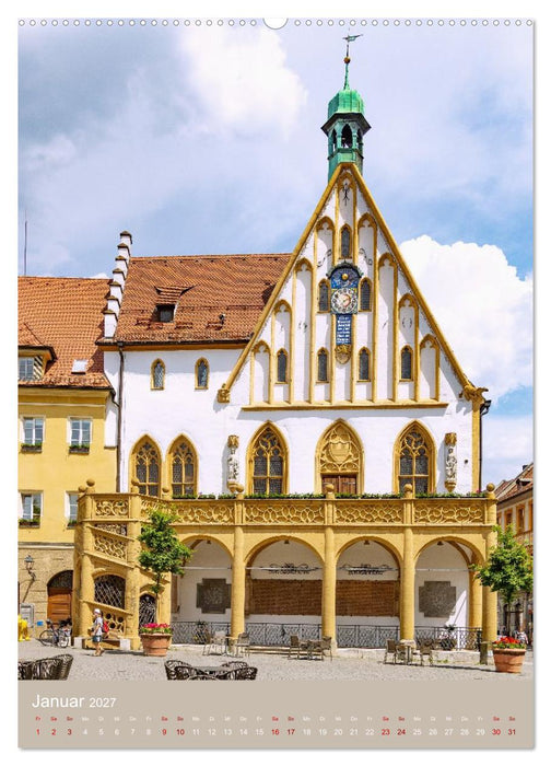 Zeitlose Oberpfalz Impressionen. Sehenswürdigkeiten voller Vielfalt (CALVENDO Wandkalender 2027)