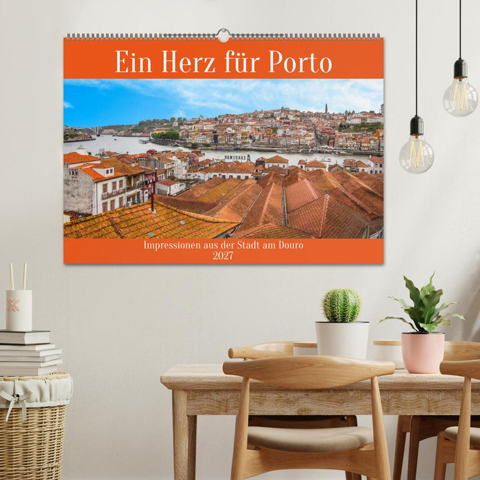 Ein Herz für Porto (CALVENDO Wandkalender 2027)