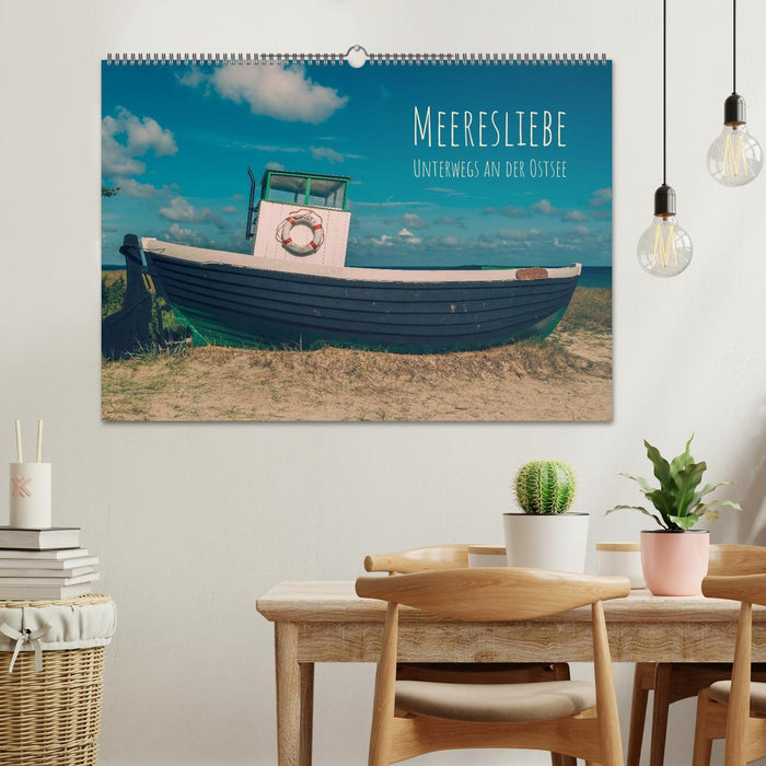 Meeresliebe. Unterwegs an der Ostsee (CALVENDO Wandkalender 2027)