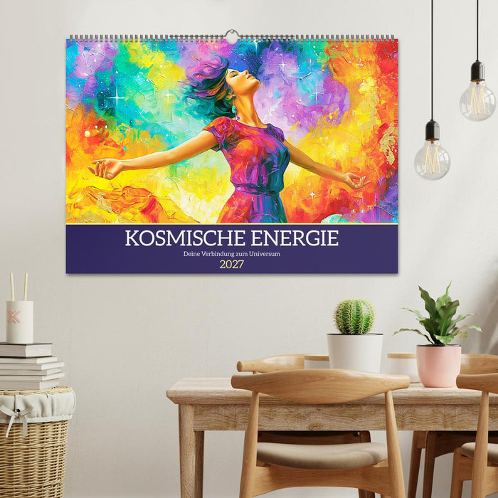 Kosmische Energie. Deine Verbindung zum Universum (CALVENDO Wandkalender 2027)