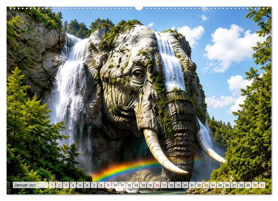Die Wächter der Erde (CALVENDO Premium Wandkalender 2027)