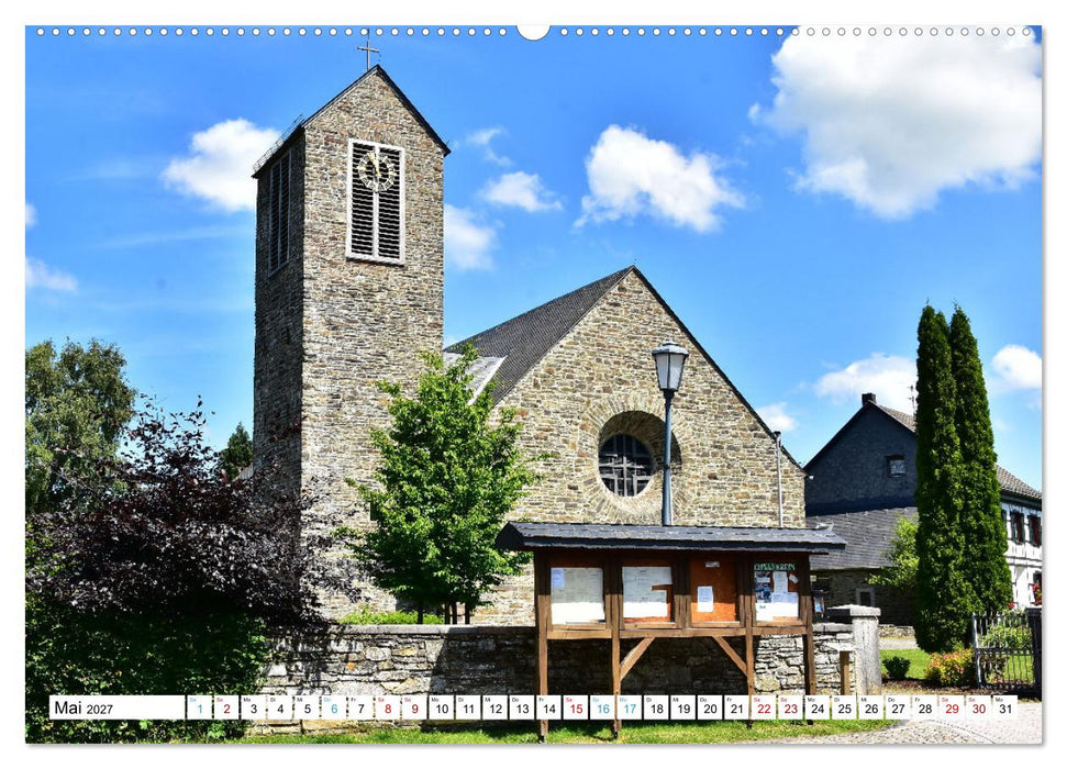 Eicherscheid - Das Golddorf im Monschauer Land (CALVENDO Premium Wandkalender 2027)
