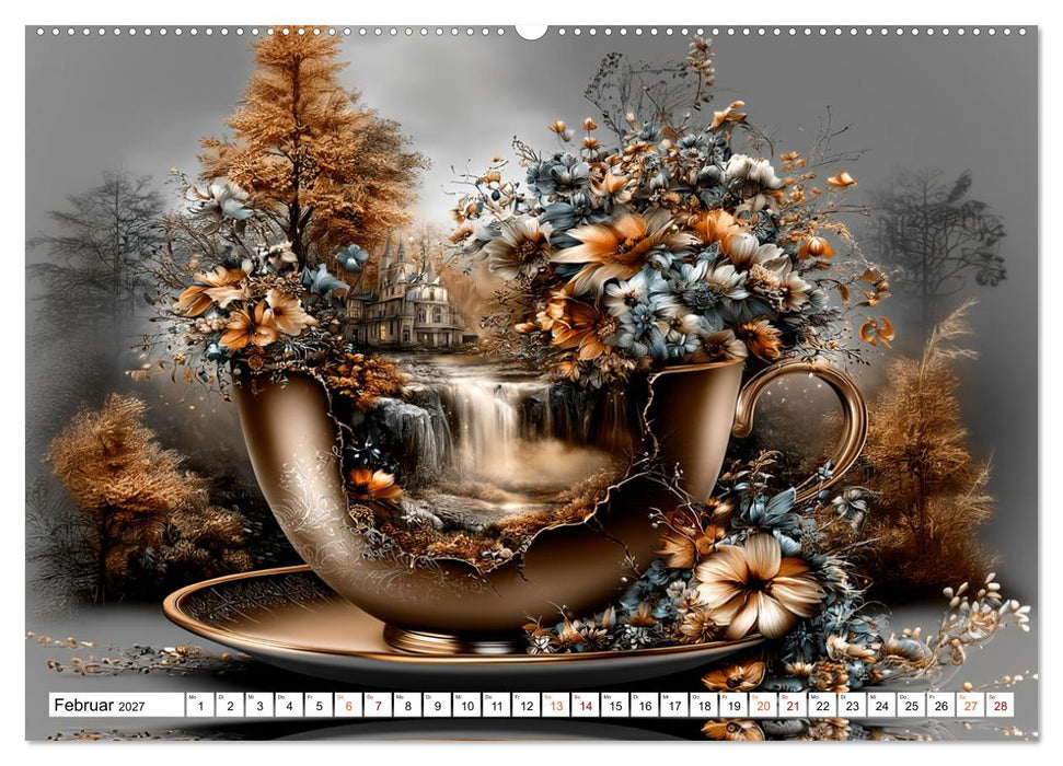 Zwischen Tassenrand und Traum (CALVENDO Wandkalender 2027)