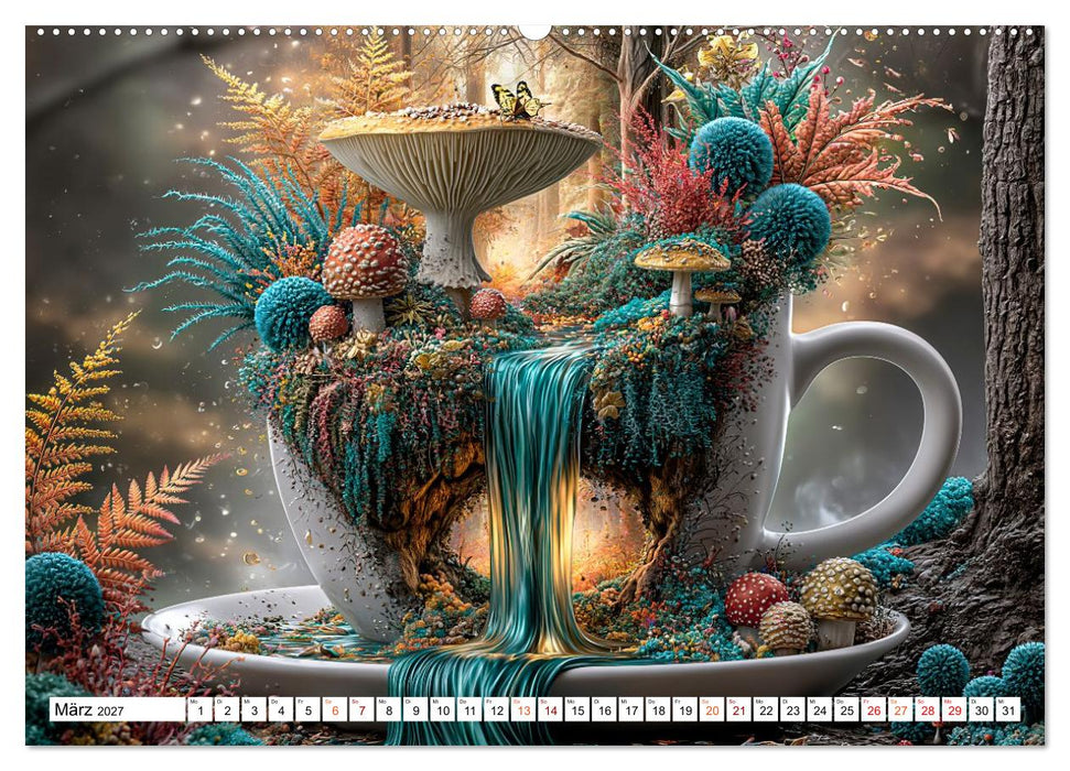 Zwischen Tassenrand und Traum (CALVENDO Wandkalender 2027)
