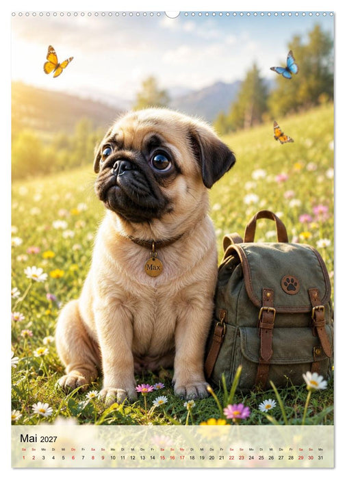 Die kleinen Abenteuer von Max (CALVENDO Premium Wandkalender 2027)