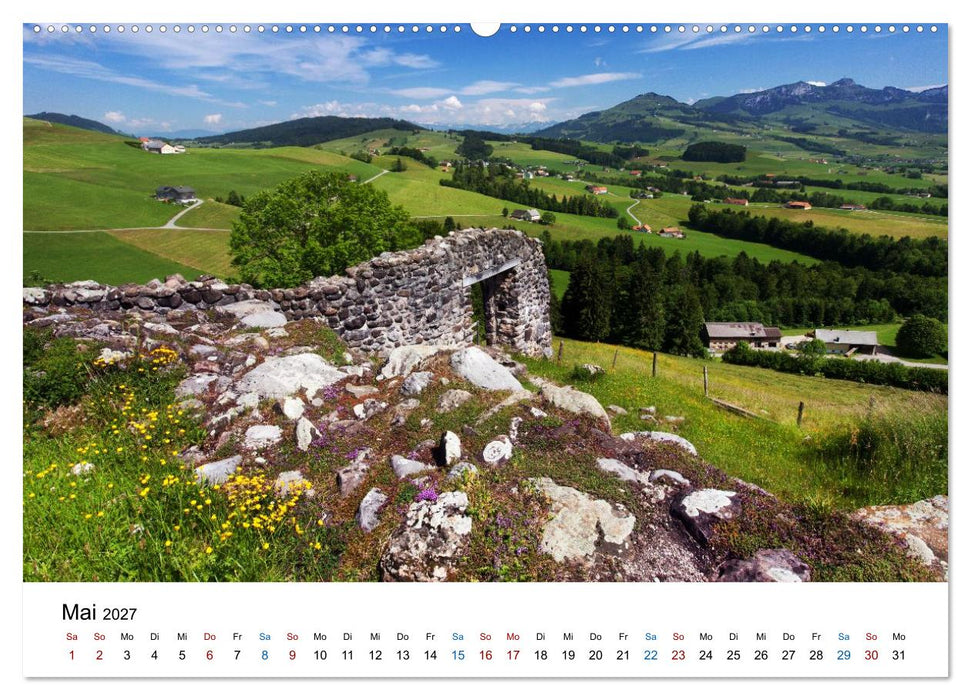 Alpstein und Säntis – Kleines Gebirge, ganz groß (CALVENDO Premium Wandkalender 2027)