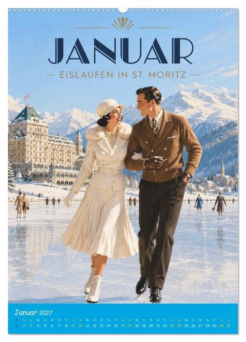 Sport an der Riviera (CALVENDO Premium Wandkalender 2027)