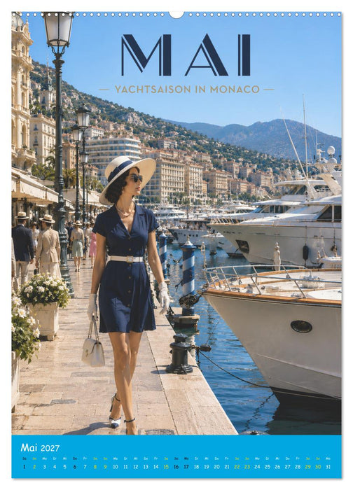 Sport an der Riviera (CALVENDO Premium Wandkalender 2027)