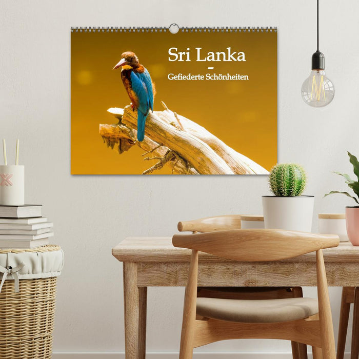 Sri Lanka - Gefiederte Schönheiten (CALVENDO Wandkalender 2027)