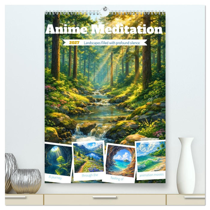 Anime Meditation (CALVENDO Premium-Calendar 2027)