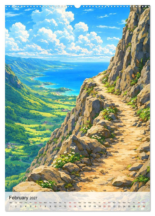 Anime Meditation (CALVENDO Premium-Calendar 2027)
