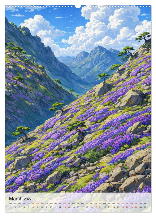 Anime Meditation (CALVENDO Premium-Calendar 2027)