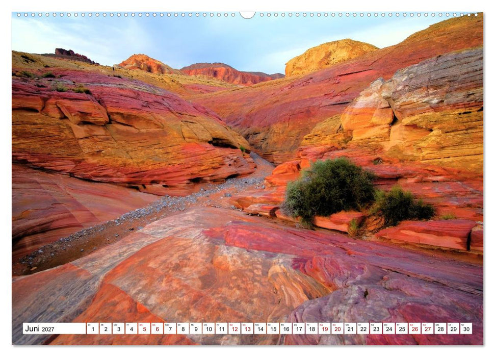 Naturwunder und Nationalparks der amerikanischen Westküste (CALVENDO Premium Wandkalender 2027)